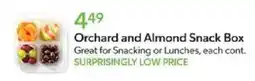 Publix Orchard and Almond Snack Box offer