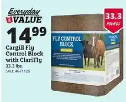 Rural King Cargill Fly Control Block with ClariFly offer