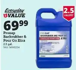 Rural King Prozap Backrubber & Pour On Xtra offer