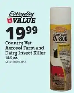 Rural King Country Vet Aerosol Farm and Dairy Insect Killer offer