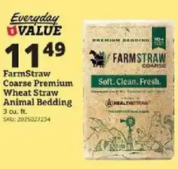 Rural King FarmStraw Coarse Premium Wheat Straw Animal Bedding offer