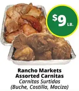 Rancho Markets Rancho Markets Assorted Carnitas offer