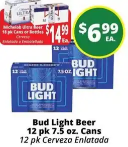 Rancho Markets Bud Light Beer offer