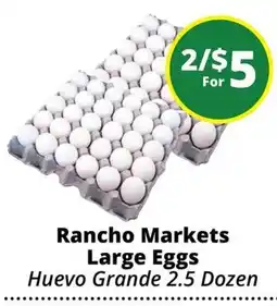 Rancho Markets Rancho Markets Large Eggs offer