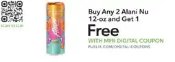 Publix Alani Nu Energy offer