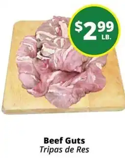 Rancho Markets Beef Guts offer