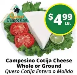 Rancho Markets Campesino Cotija Cheese offer