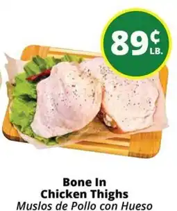 Rancho Markets Bone In Chicken Thighs offer