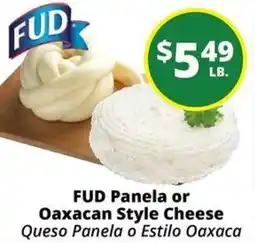 Rancho Markets Fud Panela or Oaxacan Style Cheese offer