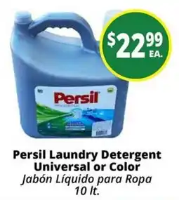Rancho Markets Persil laundry detergent offer