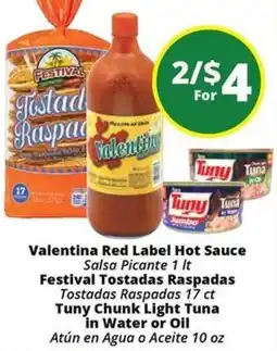 Rancho Markets Valentina Red Label Hot Sauce offer