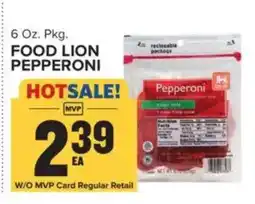 Food Lion Food Lion Pepperoni offer