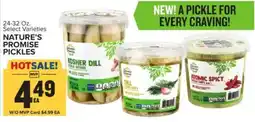 Food Lion Nature's Promise Pickles offer