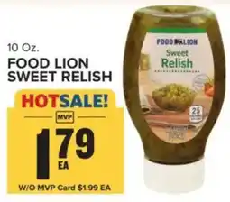 Food Lion Food Lion sweet relish offer