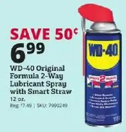 Rural King Wd-40 Original Formula 2-Way Lubricant Spray offer