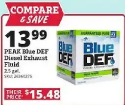 Rural King Peak Blue Def Diesel Exhaust Fluid offer