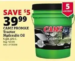 Rural King Cam2 promax tractor hydraulic oil offer