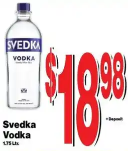 Super Saver Svedka Vodka offer