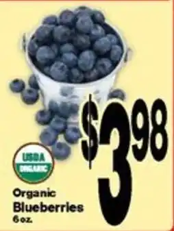 Super Saver Organic blueberries offer