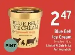 Brookshire's Blue Bell Ice Cream offer