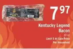 Brookshire's Kentucky Legend Bacon offer