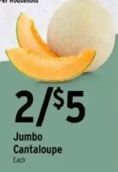 Brookshire's Jumbo Cantaloupe offer