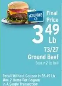 Brookshire's Ground Beef offer