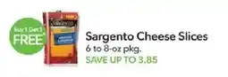 Publix Sargento Cheese Slices offer