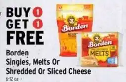 Brookshire's Borden Singles, Melts Or Shredded Or Sliced Cheese offer