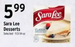 Brookshire's Sara Lee Desserts offer