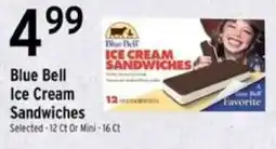 Brookshire's Blue Bell Ice Cream Sandwiches offer