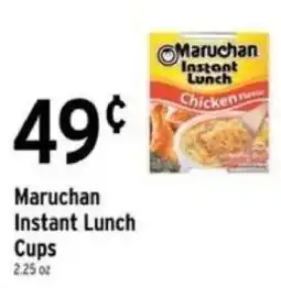 Brookshire's Maruchan instant lunch cups offer