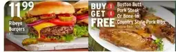 Brookshire's Boston Butt Pork Steak Or Bone-In Country Style Pork Ribs offer