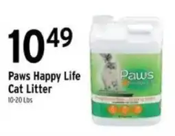 Brookshire's Paws Happy Life Cat Litter offer
