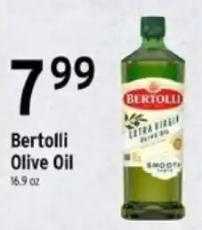 Brookshire's Bertolli Olive Oil offer