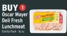 Brookshire's Oscar Mayer Deli Fresh Lunchmeat offer