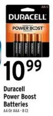 Brookshire's Duracell Power Boost Batteries offer