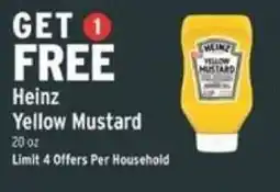 Brookshire's Heinz Yellow Mustard offer