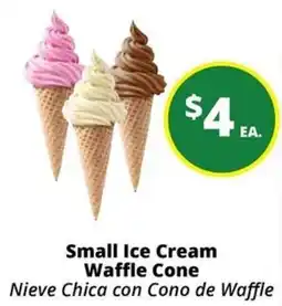 Rancho Markets Small Ice Cream Waffle Cone offer