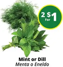 Rancho Markets Mint or Dill offer