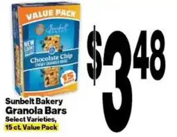 Super Saver Sunbelt Bakery Granola Bars offer