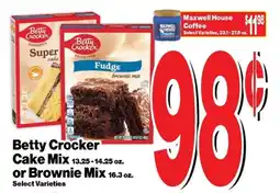 Super Saver Betty Crocker cake mix or brownie mix offer