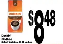 Super Saver Dunkin' Coffee offer