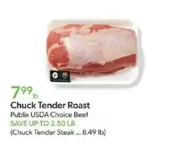 Publix Publix chuck tender roast offer