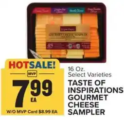 Food Lion Taste of Inspirations Gourmet Cheese Sampler offer