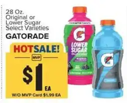Food Lion Gatorade offer