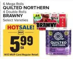 Food Lion Quilted Northern Brawny offer