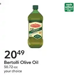 Publix Bertolli Olive Oil offer