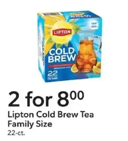 Publix Lipton Cold Brew Tea offer