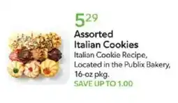 Publix Assorted Italian Cookies offer